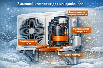 Зимовий комплект для кондиціонерів