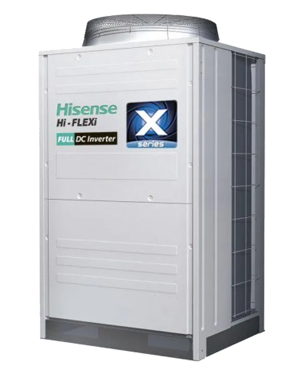 Hisense VRF Hi-FLEXi серия X наружные блоки Full DC inverter
AVWT-76UESRX
AVWT-96UESRX
AVWT-114UESSX
AVWT-136UESSX
AVWT-154UESSX