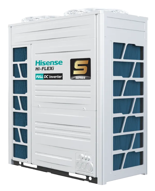 Hisense VRF New Generation наружные блоки Full DC inverter S Series
AVWT-76HKSS
AVWT-96HKSS
AVWT-114HKSS
AVWT-136HKSS
AVWT-154HKSS
AVWT-170HKSS
AVWT-190HKSS
AVWT-212HKSS
AVWT-232HKSS
AVWT-250HKSS
AVWT-272HKSS
